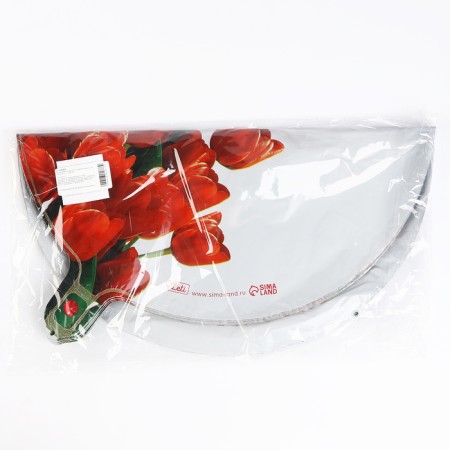 Foil ball 18 "since March 8" tulips, circle, set of 50 pcs.-2