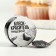 Glitter Kandurin "Cold silver" for desserts and drinks, water -soluble, 5 g.