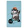 Penal Futlar Metal 100 x 183 x 14 mm, Phoenix "Hamster on Self-Cattle"
