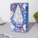 Happy New Year Walking card! Congrev, embossing, spruce, 12.5x19.5 cm