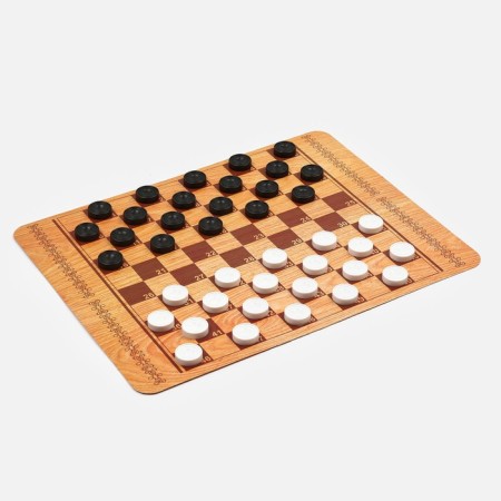 Board game 3 in 1: chess, classic checkers, stacks-2