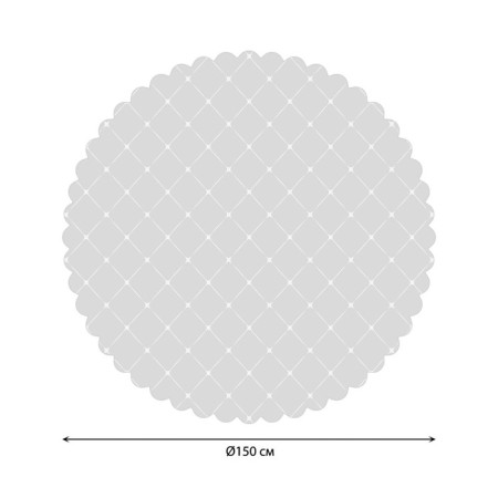 The tablecloth “Pottery compounds”, round, Saten, D = 150 cm-1