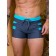 Male bathing panties Alohamare, size 52, gray color, turquoise