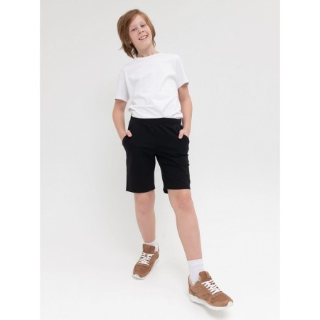 Shorts for the boy Pelican, height 152 cm, black color-4