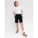Shorts for the boy Pelican, height 152 cm, black color