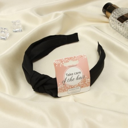 Hair cap "Coquet" 3 cm, black-1