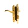 Soldemless APECS 1223/60-G castle, with a hand, color gold