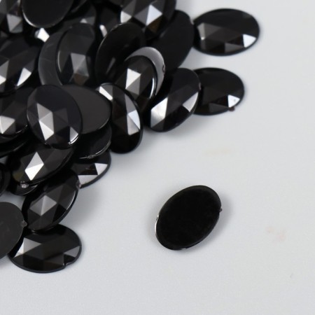 Decor for creativity Plastic "Rhil Obv. Midnight" set of 150 pcs 1x1.4 cm-1