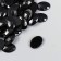 Decor for creativity Plastic "Rhil Obv. Midnight" set of 150 pcs 1x1.4 cm