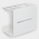Holder for dental brushes "Loft Art", 13 × 7.5 cm, white color