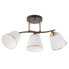 Chandelier 2176/3 E27 40W coffee-gold 50x26x22 cm Bayerlux