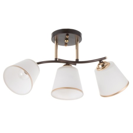 Chandelier 2176/3 E27 40W coffee-gold 50x26x22 cm Bayerlux