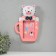 Photo frame plastic 16x11 cm "Tigerok in the cup" pink 29.5x8x19.5 cm