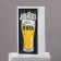 Beer glass "Cold beer, hot heart" 500 ml, neckline
