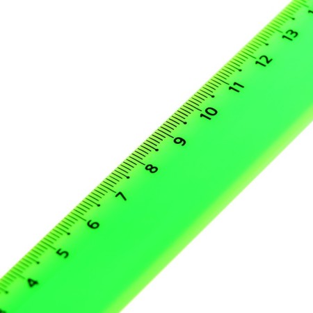 Line 20 cm Istanm, plastic, opaque, neon colors, mix-7