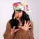 Carnival set "Baba Yaga", loking scarf, wig, nose