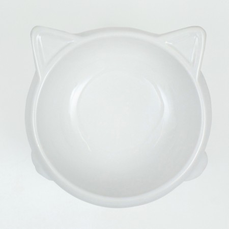 Ceramic “Kisa” bowl on a stall-lapcs 200 ml 13 x 12 x 8 cm, white-4