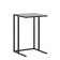 Table Mini, 400x400x650, Black Muar/Metropolitan Gray