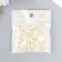 Beads for creativity plastic "elongated pearls" set of 20 g 1.8x0.9 cm