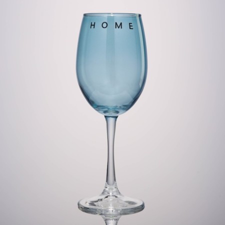 A glass for the wine "Home", 360 ml, blue-1