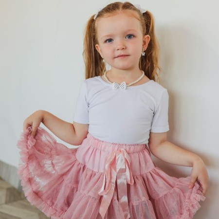 The kit of children's “chosen” 6 items, bow, white color-4