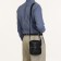 Male bag with lightning, black color