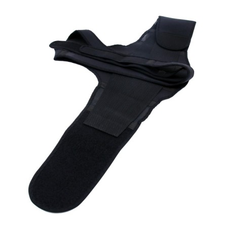 Posture of posture nt kr-031, reinforced, 4 ribs, size L, color black-1