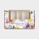 Box for eclairs with liners "Flowers", 25.2 x 15 x 7 cm