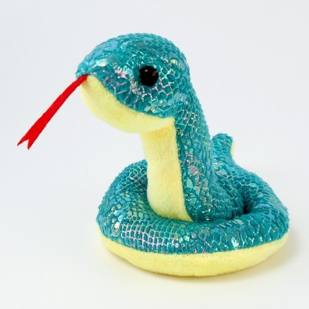 Set of "magic moments" soft toy in a mug, snake-4