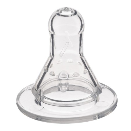 Set of silicone nipple on a bottle, 2 pcs., From 6 months, fast stream-2