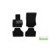 Raps in the cabin Klever Standard BMW X3 2010-2014, 2014-2016, cross., 4 pcs. (textile)