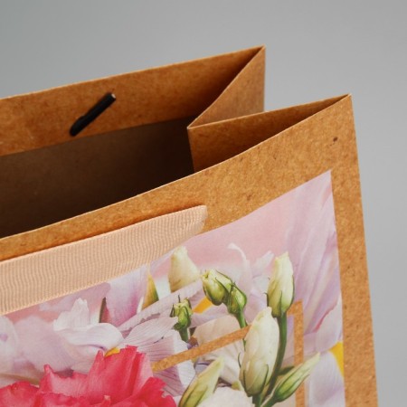 Package Gift Crafts Vertical, packaging, “Beautiful for you”, ml 23 x 27 x 11.5 cm-5