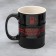 Coramic mug of the “man fuel”, 450 ml, black color