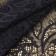 Lace elastic fabric, 230 mm × 2.7 ± 0.5 m, black color