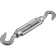 Taleop "bison" DIN 1480, hook-trick, forged stretch clutch, zinc, M16, 2 pcs.