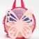 Baby backpack on lightning, bright pink color