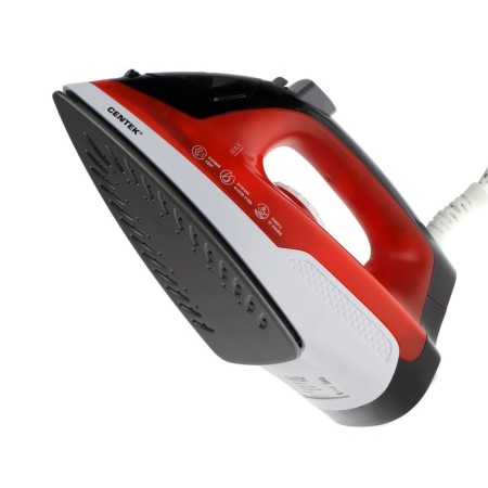 Iron Centek CT-2347, 1800 watts, 200 ml, anti-stick coating, self-cleaning, red-3