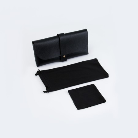 Set for glasses: case, cover, napkin