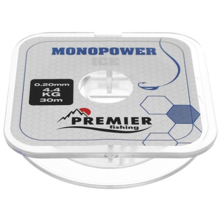 Premier Fishing Monopower Ice, diameter 0.20 mm, test 4.4 kg, 30 m, transparent