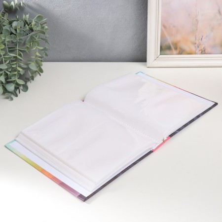 Photo album for 200 photos 10x15 cm, plastic. sheets "Elegant Landscape" Happiness-2