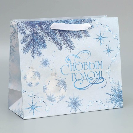 Craft horizontal “Tenderness of the New Year”, ML 27 x 23 x 11.5 cm, New Year-1