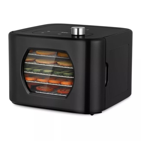 Drywall for vegetables and fruits KitFort KT-1968, 412 W, 5 tiers, black