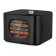 Drywall for vegetables and fruits KitFort KT-1968, 412 W, 5 tiers, black