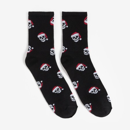 New Year's gift set of thermos and socks KAFTAN SKULL, p. 41-44 (27-29 cm)-4