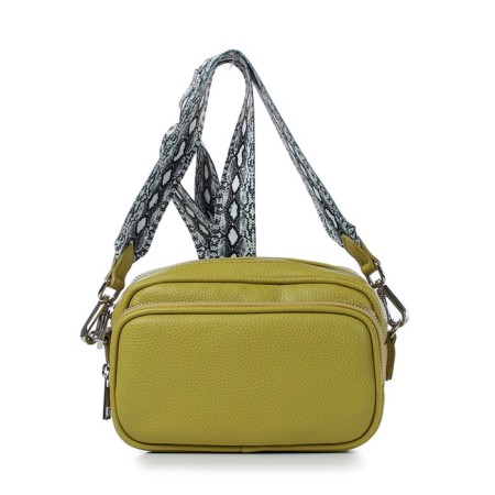 Youth bag, artificial leather, cm, lime-1