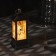LED figure "Lantern with a snowman" 5.5 × 13 × 5.5 cm, plastic, batteries AG13x3, glow warm white