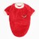 Sweater "Arbuz", velor, size XS (DS 20, Osh 21, OG 30 cm), red