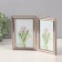 Photo frame Plastic in 2 photos 10x15 cm "The wavy line on silver"