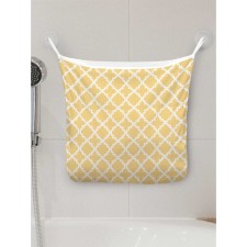 Organizer in a bathtub on the suction cups “simple ornament”, for storing toys and little things, size 33x39 cm