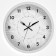 Wall clock, series: kitchen, "pizza", smooth move, d-30.5 cm